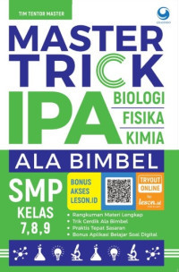 Image of Master trick IPA ala bimbel SMP/MTs kelas 7, 8, 9